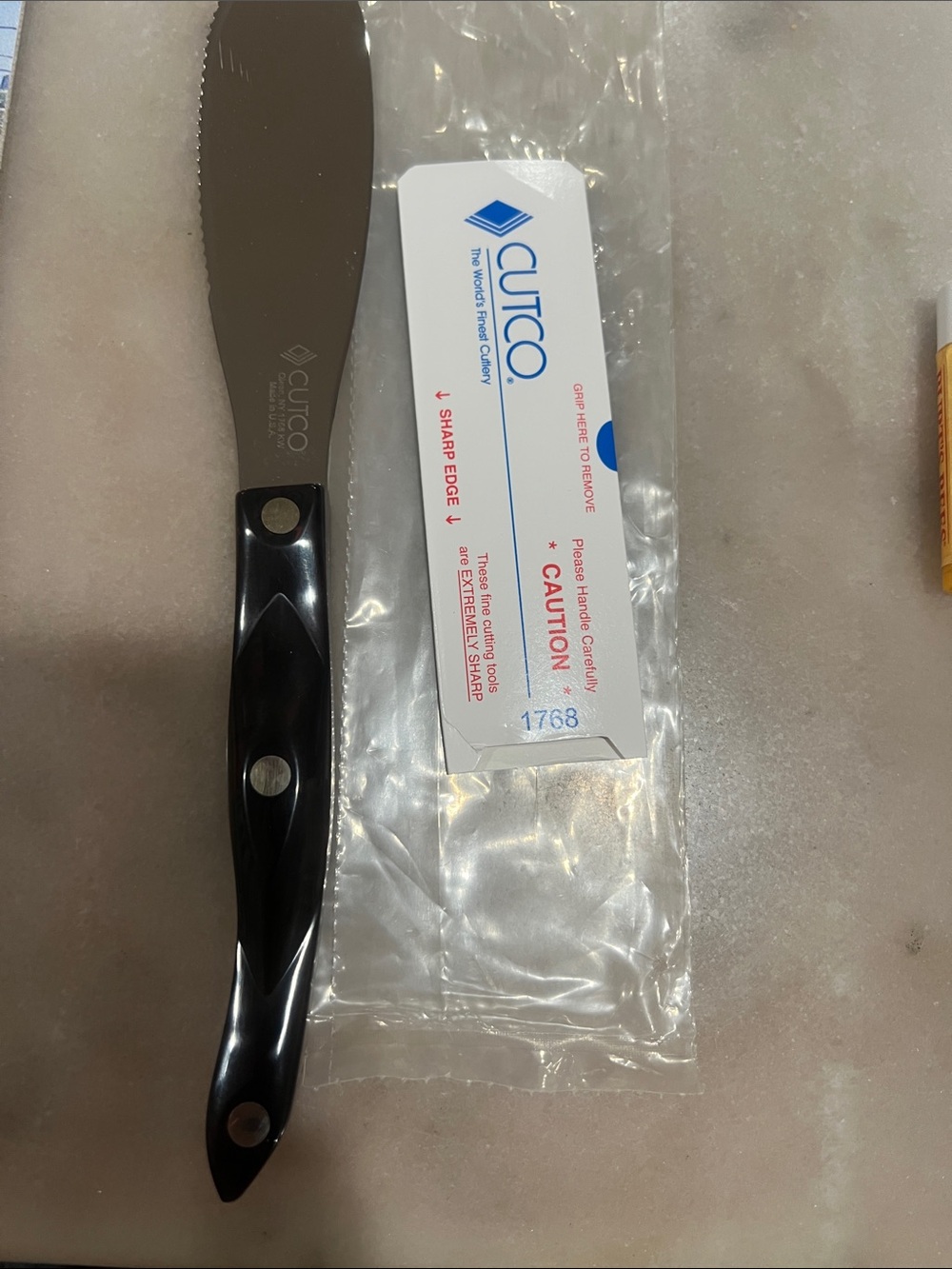Cutco Ginsu knife